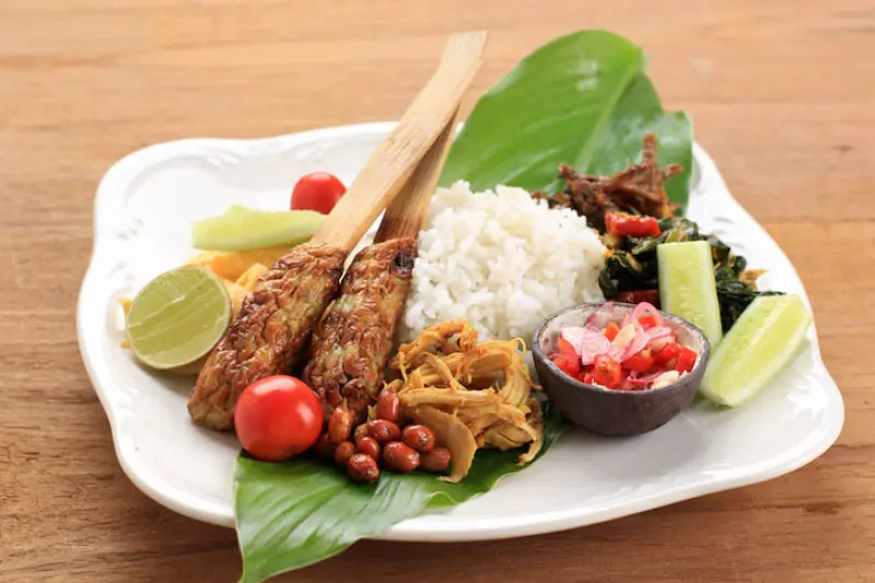 nasi campur bali